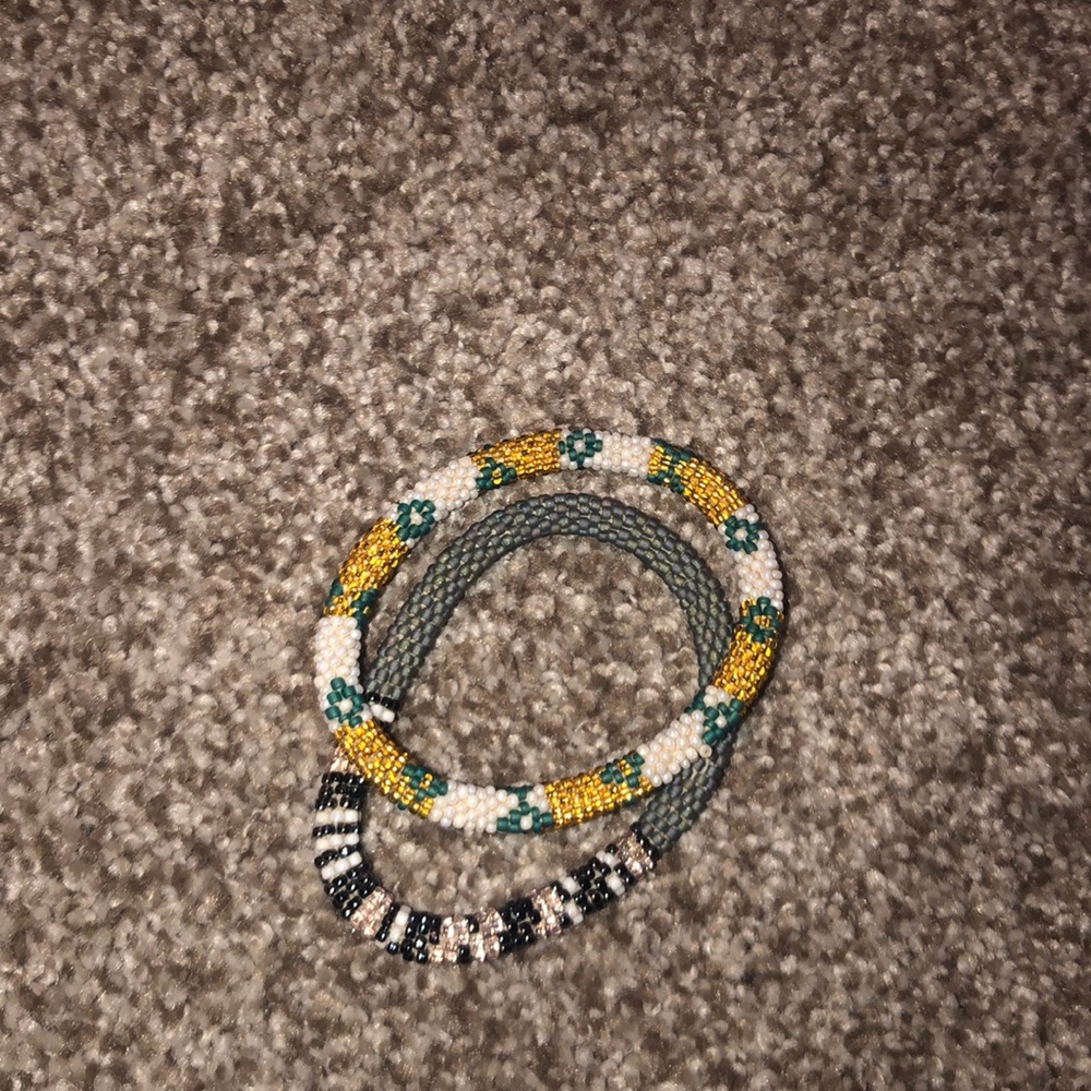 Two Lilly and Laura bracelets